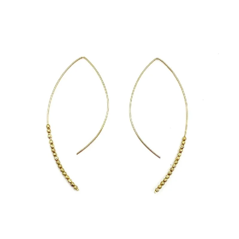 Petite pearl earrings-Tenere Earrings