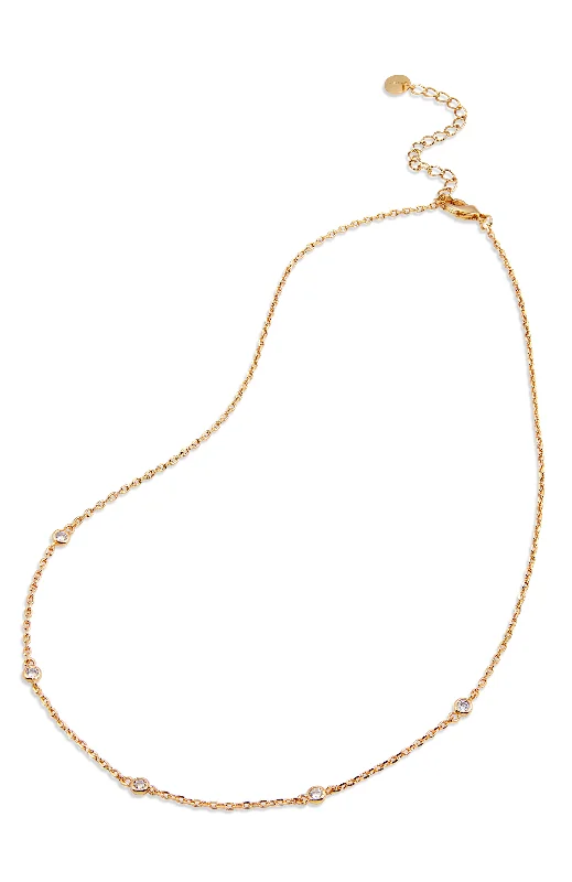 Bead-wrapped necklaces-gold over sterling choker