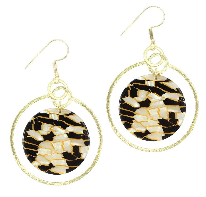 Orchid motif earrings-The Hayden Earring 5