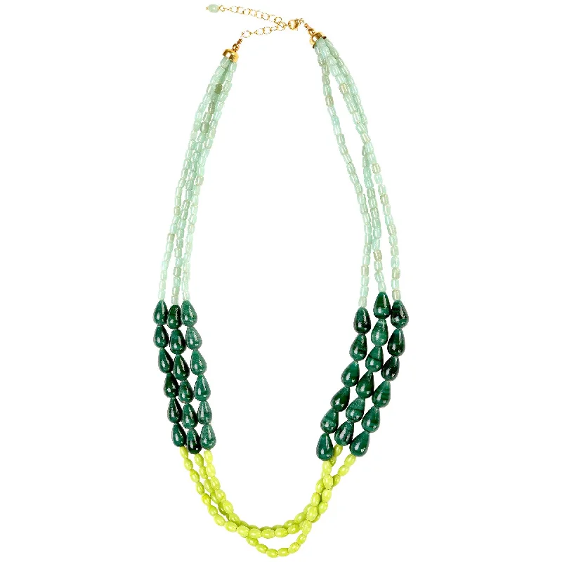 Fine choker necklaces-Suzano Beaded Necklace