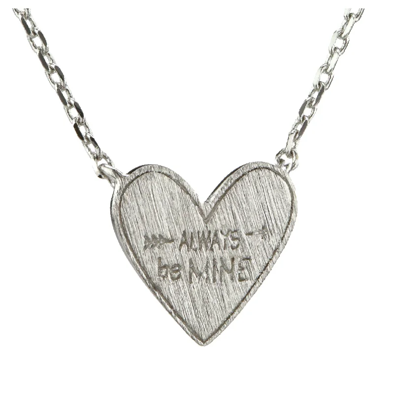 Cedar wood necklaces-Always Be Mine Necklace