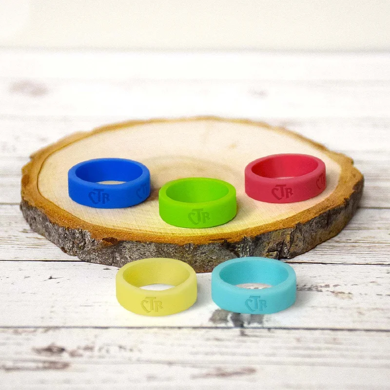 Bead-wrapped rings-CTR - Silicone Rings