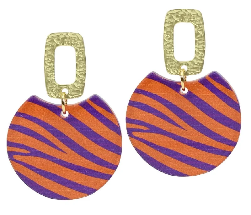 Reed style earrings-The Leighton Earring - Tiger