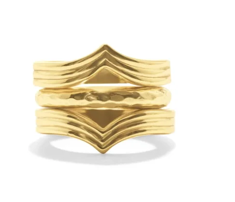 Thin stack rings-Ring - Monique Stacking Ring Set