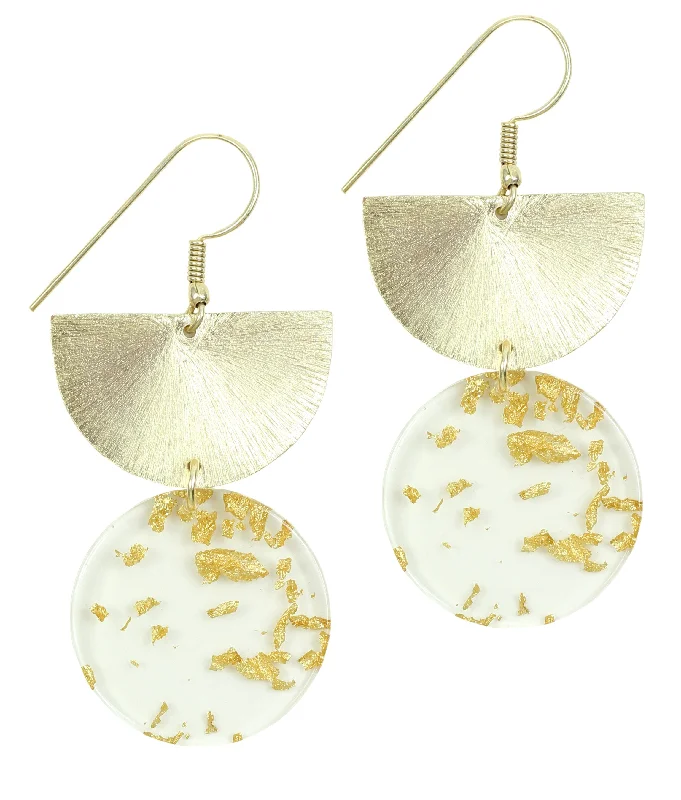 Ripple shape earrings-The Skylar Earring 3