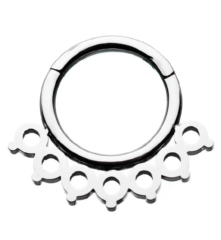 Solid geometric rings-Pike Hinged Segment Ring