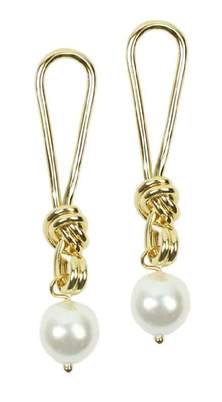 Bead-wrapped earrings-The Aspen Earring