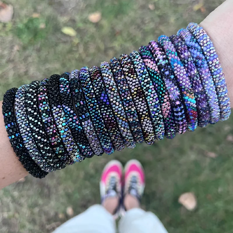 Strand wrap bracelets-Dark Fairytale - 10 bracelet sets!