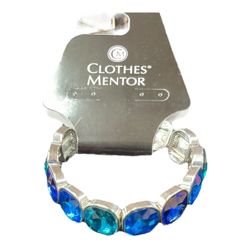 Solid stone bangles-Bracelet Beaded By Clothes Mentor