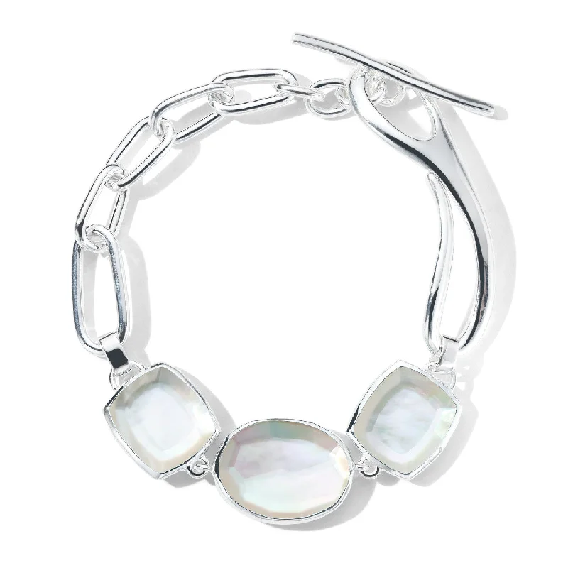 Timeless lock bracelets-IPPOLITA Rock Candy Mix-Cut Stone & Linea Link Bracelet