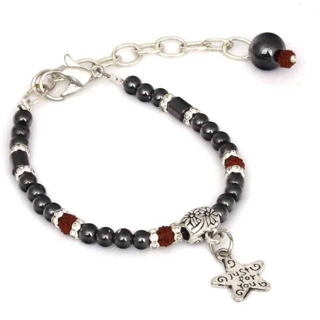 Petite star bracelets-Just for you Rudraksha Bracelet for her