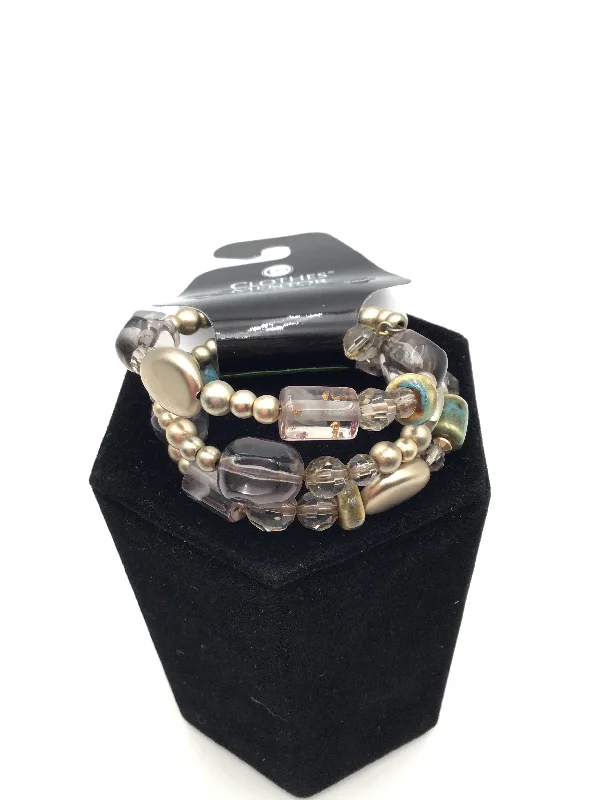 Dark wood bracelets-Bracelet Beaded By Chicos