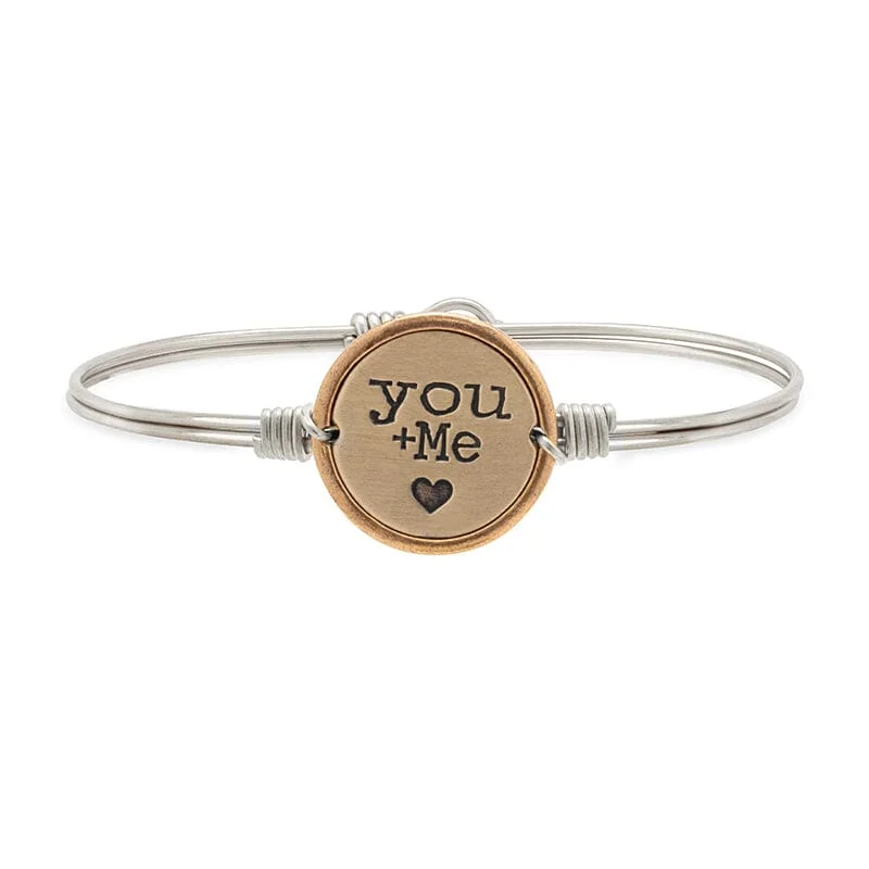 Funky bangles-You + Me Bangle Bracelet