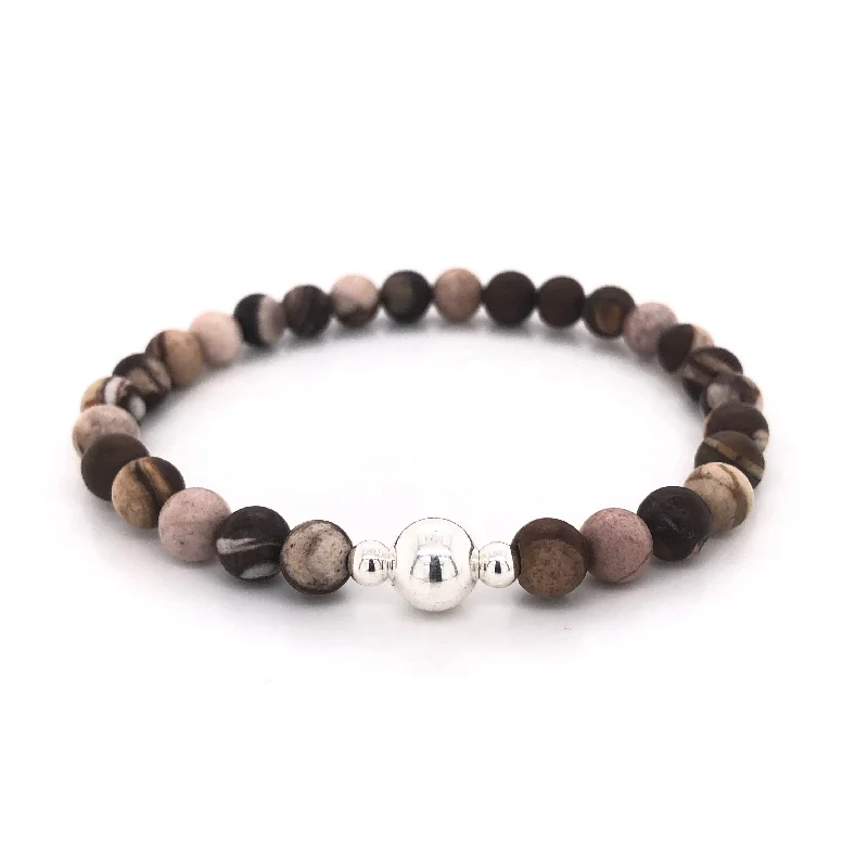 Solid stone bangles-The Adam Bracelet • Australian Jasper