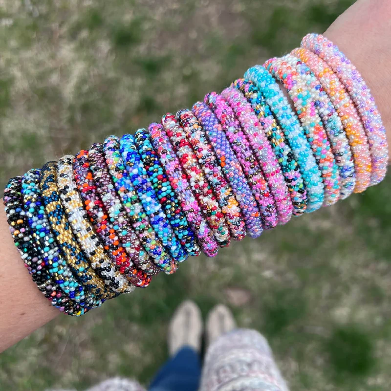 Hawk motif bangles-Confetti Party Grab Bag - 10 bracelet sets!