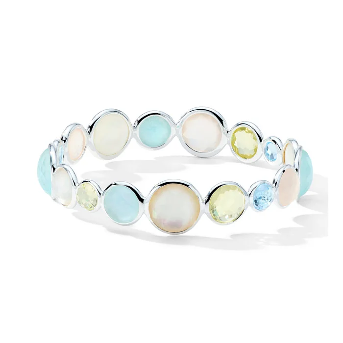 Crisp link bracelets-IPPOLITA Lollipop Multi-Stone Bangle Bracelet in Calabria