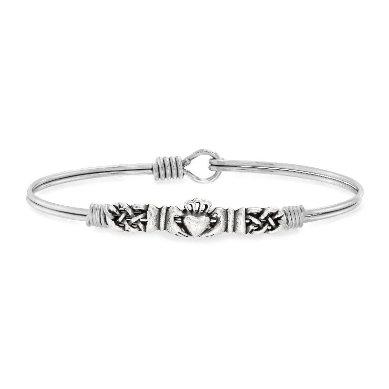 Mystic eye bangles-Claddagh Bangle Bracelet